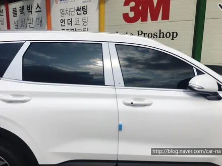 영등포 신차 2018년 싼타페 TM 2.0 화이트 크림 예약 입고/ 레이노 S9시공 / 파인뷰 LX300 장착 FHD/HD 화질 / 영등포구 문래동