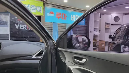영등포썬팅)뜨거운 여름 대비하자.  싼타페 더 프라임 열차단 썬팅 재시공! (틴트어카 포시즌) / 서울 양천, 구로, 강서, 영등포, 부천