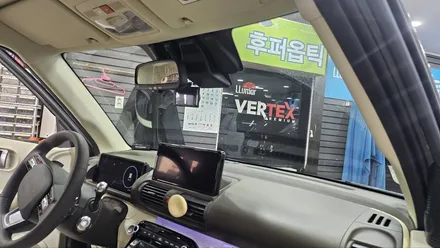 도림동, 신길동, 문래동, 당산동 전면 썬팅) 여름엔 필수, 캐스퍼 일렉트릭 전면 썬팅 시공. / 영등포구 문래동
