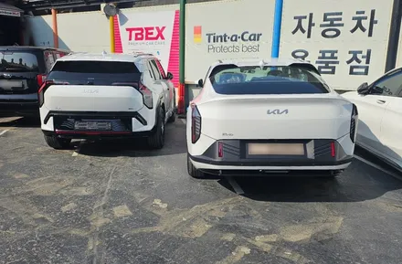 영등포 신차패키지) EV4 신차검수 및 썬팅 시공 깔끔, 꼼꼼하게. / 영등포구 문래동