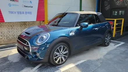 영등포, 여의도 썬팅 재시공) BMW미니쿠페 컨버터블 썬팅 재시공- 컨버터블 어항썬팅 (루마버텍스 50%35%) / 서울 양천, 구로, 강서, 영등포, 부천