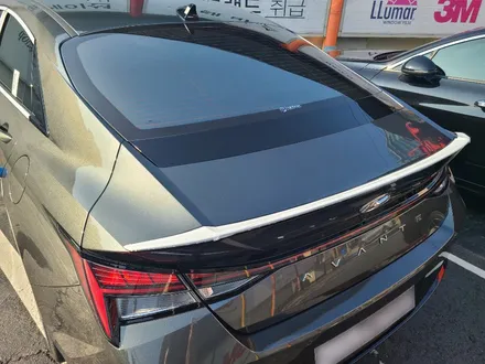 영등포 신차패키지 전문) 2020 아반떼N라인 레인보우V70 틴팅 시공 + 아이나비 Z5000블랙박스 장착 / 서울 양천, 구로, 강서, 영등포, 부천