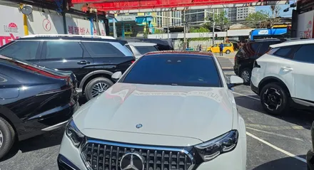 영등포 후퍼옵틱) 벤츠 E53 AMG 프리미엄 나노 세라믹으로 열차단, 드레스업 확보- / 영등포구 문래동