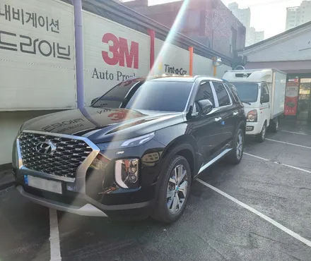 영등포 3M틴팅 전문점 ) 팰리세이드 신형 저가 필름제거후 3M(CM+CP) 재시공 / 서울 양천, 구로, 강서, 영등포, 부천