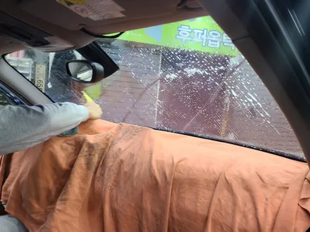 영등포 후퍼옵틱) BMW 118D 후퍼옵틱 클라식33% 전면 썬팅 재시공 / 서울 양천, 구로, 강서, 영등포, 부천