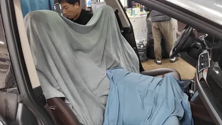 신도림, 영등포,여의도 썬루프 썬팅) BMW GT 파노라마선루프 썬팅으로 내 아이 눈부심 보호해줬어요. / 서울 양천, 구로, 강서, 영등포, 부천