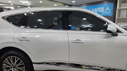 영등포후퍼옵틱썬팅) GV80 우유니화이트 프리미엄 나노 세라믹 백화없이 완성 난이도는?(부제-내차를 사랑하는게 죄는 아니좒아!!) / 서울 양천, 구로, 강서, 영등포, 부천