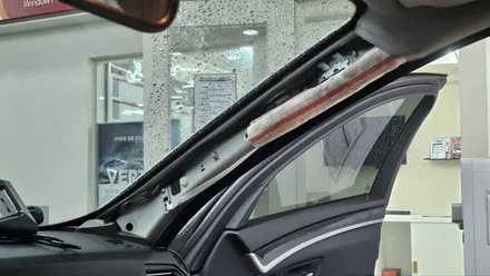 수입차 블랙박스, 하이패스 설치)구형 BMW520d F바디 하이패스, 블랙박스 설치 / 영등포구 문래동