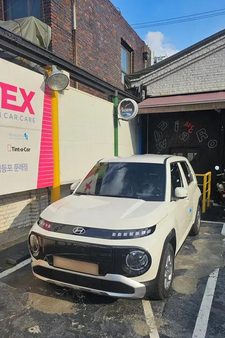 영등포 유일 캐스퍼 공식 지정점) 캐스퍼 일렉트릭, 지방에서 어르신이 운행하실때 좋은 썬팅 및 농도. / 영등포구 문래동