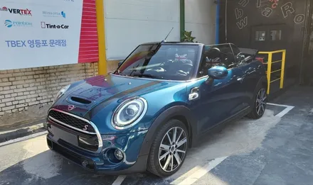 영등포, 여의도 썬팅 재시공) BMW미니쿠페 컨버터블 썬팅 재시공- 컨버터블 어항썬팅 (루마버텍스 50%35%) / 서울 양천, 구로, 강서, 영등포, 부천