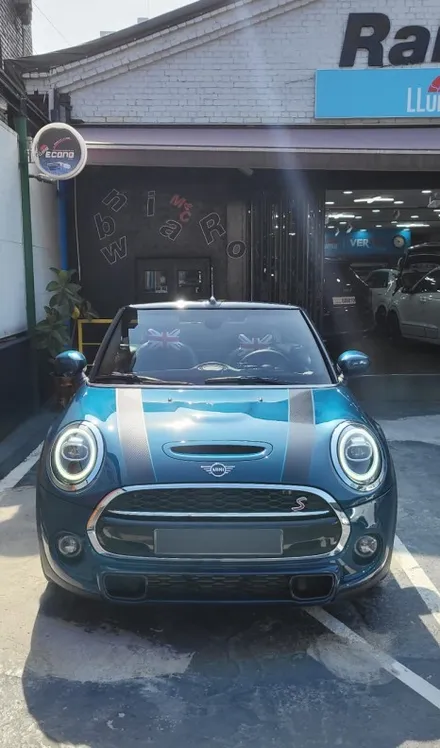 영등포, 여의도 썬팅 재시공) BMW미니쿠페 컨버터블 썬팅 재시공- 컨버터블 어항썬팅 (루마버텍스 50%35%) / 서울 양천, 구로, 강서, 영등포, 부천