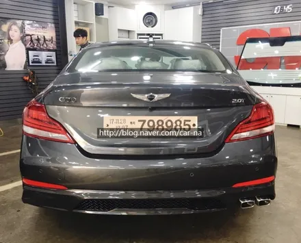 영등포/신도림/여의도/구로 제네시스 G70열차단썬팅/G70카본메탈(N5M)3M전면CP30%측후면CP15%시공 / 영등포구 문래동
