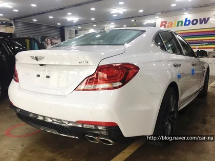 영등포 G70 신차검수 신차썬팅/ LATI/LD ATR 시공 /G70 마블화이트 / 영등포구 문래동