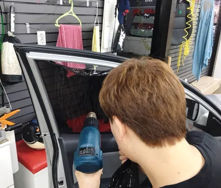 아반떼 HD 자동차썬팅 재시공 / 중고차 썬팅 제거/ 영등포 중고차 썬팅 / 영등포구 문래동