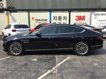 영등포후퍼옵틱 썬팅) The All new G80 후퍼옵틱 KBR 전면35% 측,후면20%/ 만도Z7(64G)장착 / 서울 양천, 구로, 강서, 영등포, 부천