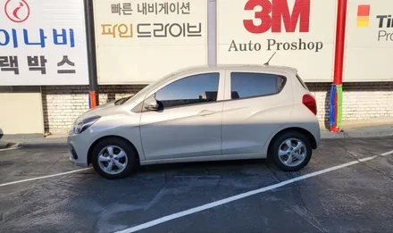 영등포, 신도림, 여의도 자동차 썬팅 재시공 ) 스파크 루마쿠폰용 필름 제거후 레인보우 반사필름으로 재시공 (레인보우VS200) / 서울 양천, 구로, 강서, 영등포, 부천