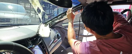 수입차 블랙박스 교체) 캐딜락 CT5 수명 끝난 블랙박스 교체. / 영등포구 문래동