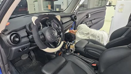 영등포 수입차 블랙박스) BMW미니쿠페 23년식 순정형 블랙박스 고장 사제 블랙박스로 교체 / 영등포구 문래동