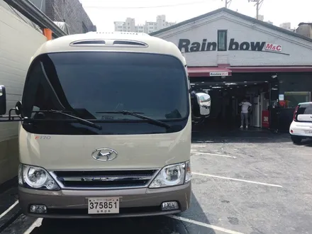 영등포 대형차썬팅/ 대형차트럭,버스 후방카메라장착/ 뉴카운티 25인승 만도M80썬팅,화물차전용 후방카메라장착 / 영등포구 문래동