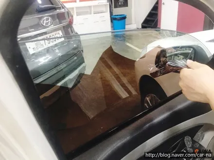 영등포 틴팅) K3 틴팅재시공 틴트어카 고스트(반반사필름)오래되고 색이 빠진 쿠폰필름제거 / 서울 양천, 구로, 강서, 영등포, 부천