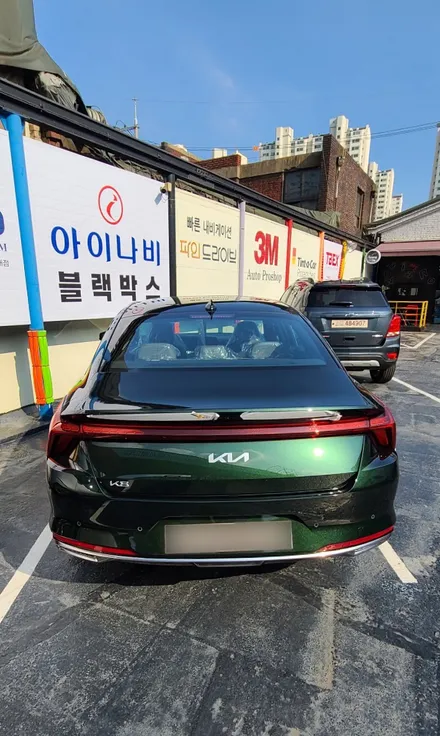 여의도 신차패키지 썬팅) 영등포 레인보우에서 K8 딥포레스크 그린, 반사필름과 깔맞춤시공! (레인보우V90) / 서울 양천, 구로, 강서, 영등포, 부천