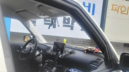 영등포 앞유리 교체후 썬팅) 3달된 캐스퍼 앞유리 스톤칩으로 앞유리 교체 ㅠㅠ 시간절약해 정품유리교체+썬팅하기! (영등포 레인보우 엠앤씨) / 서울 양천, 구로, 강서, 영등포, 부천