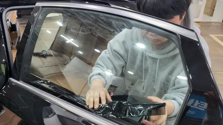 영등포루마썬팅)제네시스G80DH 썬팅 재시공 루마버텍스900 전면30%측후면5%, G80썬루프5%썬팅시공. / 서울 양천, 구로, 강서, 영등포, 부천