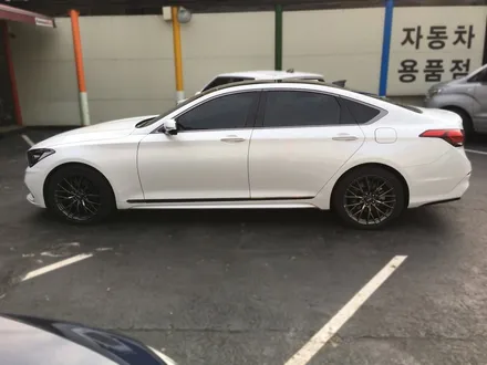 영등포썬팅/제네시스 G80 스포츠 우유니화이트 신차패키지시공 틴팅+블랙박스+PPF시공 / 서울 양천, 구로, 강서, 영등포, 부천