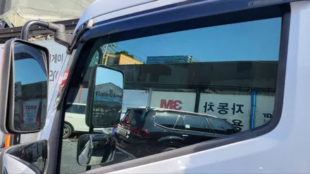 영등포 마이티3.5 썬팅 블랙박스) 현대 마이티 반사필름 V90+QXD8000장착 / 서울 양천, 구로, 강서, 영등포, 부천