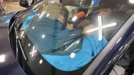 영등포 썬팅재시공) BMW X4 중고차 구입후 썬팅재시공 다시, 또 선택한 레인보우 V90! / 서울 양천, 구로, 강서, 영등포, 부천