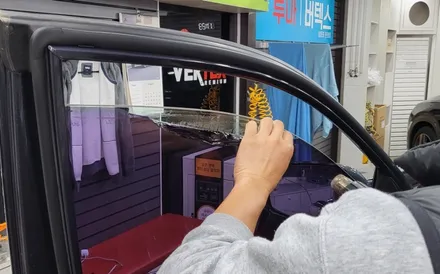 영등포썬팅)뜨거운 여름 대비하자.  싼타페 더 프라임 열차단 썬팅 재시공! (틴트어카 포시즌) / 서울 양천, 구로, 강서, 영등포, 부천