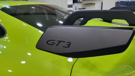 영등포 후퍼옵틱) 포르쉐 911GT3 유리교체후 썬팅 프나세 시공. / 서울 양천, 구로, 강서, 영등포, 부천