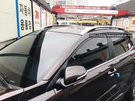 영등포 신차전문/ 신차검수 기아스토닉/ 스토닉 딥 시에나 브라운 레이노 모노카본 썬팅/전면35%측후면15%시공 아이나비 블랙박스 V900 장착 / 영등포구 문래동