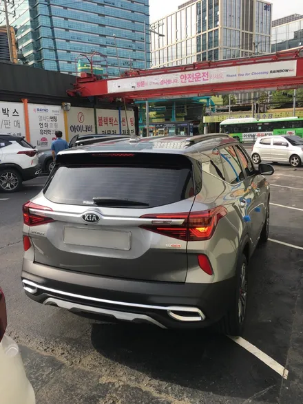 영등포 썬팅)셀토스 스틸 그레이 만도 필름 신차패키지- 전면(M80)30%측후면(M60)15%시공,아이나비 A100 장착, PPF 시공 / 서울 양천, 구로, 강서, 영등포, 부천