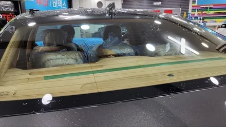 영등포 썬팅 재시공) 캐피탈 저가 썬팅지 벗겨내고 버텍스 900으로 재시공 변신. / 서울 양천, 구로, 강서, 영등포, 부천
