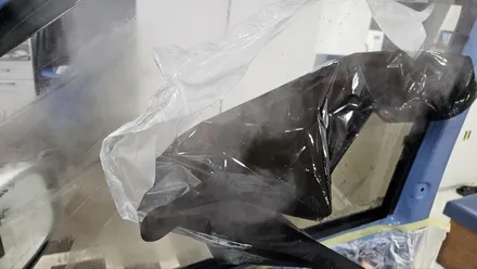 영등포 썬팅재시공)13년식 레이 수명끝나 변색, 변질된 썬팅 필름 제거후 새롭게 시공, 블랙박스 교체.(중고차 구매) / 영등포구 문래동