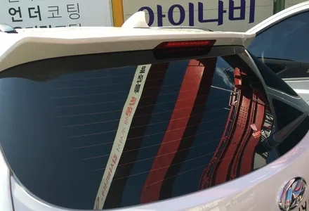 안녕하세요? 영등포 네비게이션 매립전문샵 카나입니다.싼타페DM레이노썬팅/신차레이노썬팅/싼타페전면레이노S935%측후면레이노S715%/티타늄코팅 / 영등포구 문래동