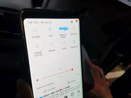 영등포 카니발 XM전자 천장모니터 장착 / XCM-1760P 보조모니터 / 미러링동글 연결 / 영등포구 문래동
