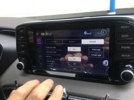 영등포 싼타페 TM 내비게이션 일체형 매립 + ECM 하이패스 룸미러(GPASS-AP600) 장착 / 서울 양천, 구로, 강서, 영등포, 부천