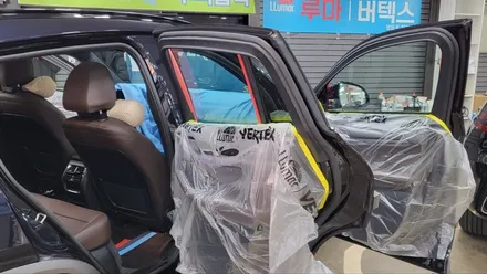 영등포 썬팅재시공) BMW X4 중고차 구입후 썬팅재시공 다시, 또 선택한 레인보우 V90! / 서울 양천, 구로, 강서, 영등포, 부천
