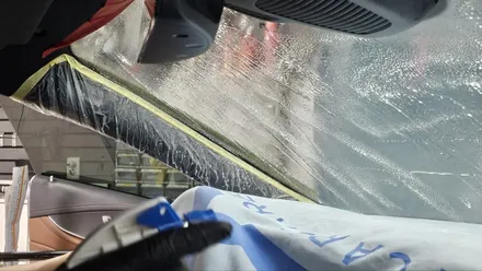 후퍼옵틱 영등포 문래점)메르세데스 벤츠 AMG 63GT 앞유리 교체후 썬팅 시공. 후퍼옵틱 클래식 33% / 영등포구 문래동