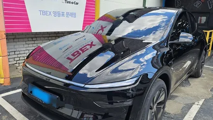 영등포 테슬라 틴팅 당일출고 진행- 파노라마 럭스X 시공으로 가성비 고성능 썬팅 시공 완료. / 영등포구 문래동