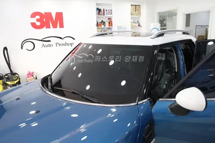 수입차썬팅 추천 BMW미니컨트리맨썬팅 시공기 BMW미니3M썬팅 3M전면썬팅 BMW 미니썬팅 / 서울 서초구