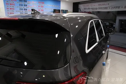 쏘렌토썬팅 시공기 쏘렌토레이노썬팅 쏘렌토블랙박스장착 아이나비 QXD1000알파 / 서울 서초구