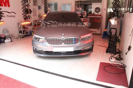 수입차유리막코팅 BMW 520 아쿠아코트 프로 9H 유리막코팅 / 서울 서초구