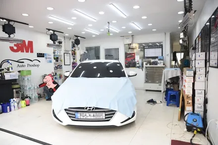 [카스토리] 현대 아반떼 AD 전면 3M CM 30% 시공기 / 서울 서초구