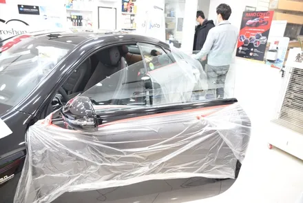 [카스토리] 메르세데스 벤츠 E53 AMG 윈코스 C90 전면+썬루프 30% 윈코스 C901열+2열+후면 10% / 서울 서초구