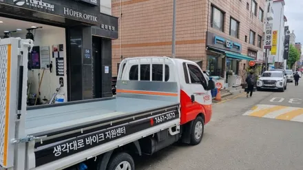 봉고 3  DUB썬팅 TH7000 +블랙박스+하이패스 시공 / 서울 서초구