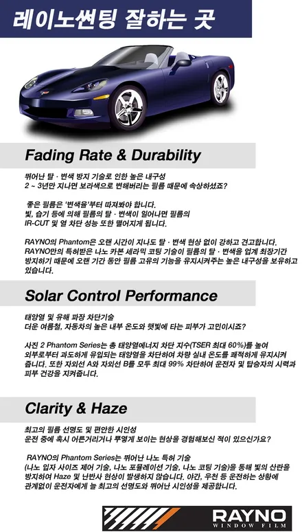 스포티지 썬팅 시공기 스포티지레이노썬팅 스포티지썬팅잘하는곳 스포티지전면썬팅 레이노S5 / 서울 서초구