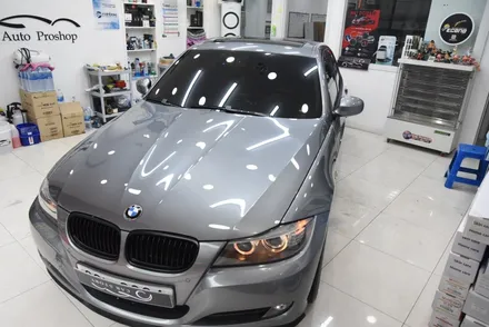 [BMW 3시리즈] S7 전면+측후면 썬팅시공기 / 서울 서초구